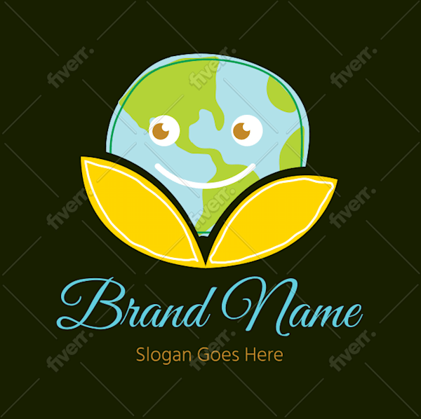 Earth Logo Maker | Create an Earth Logo | Fiverr